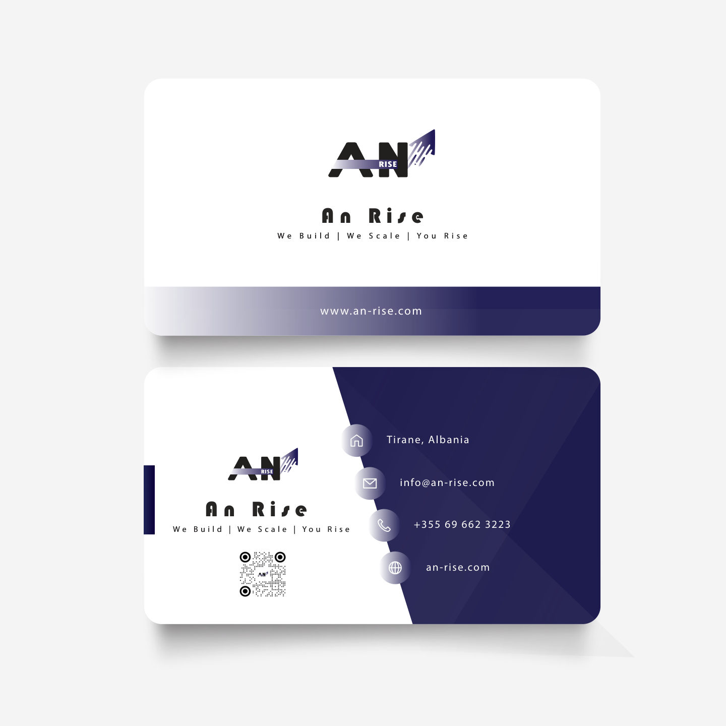 Business card e An Rise