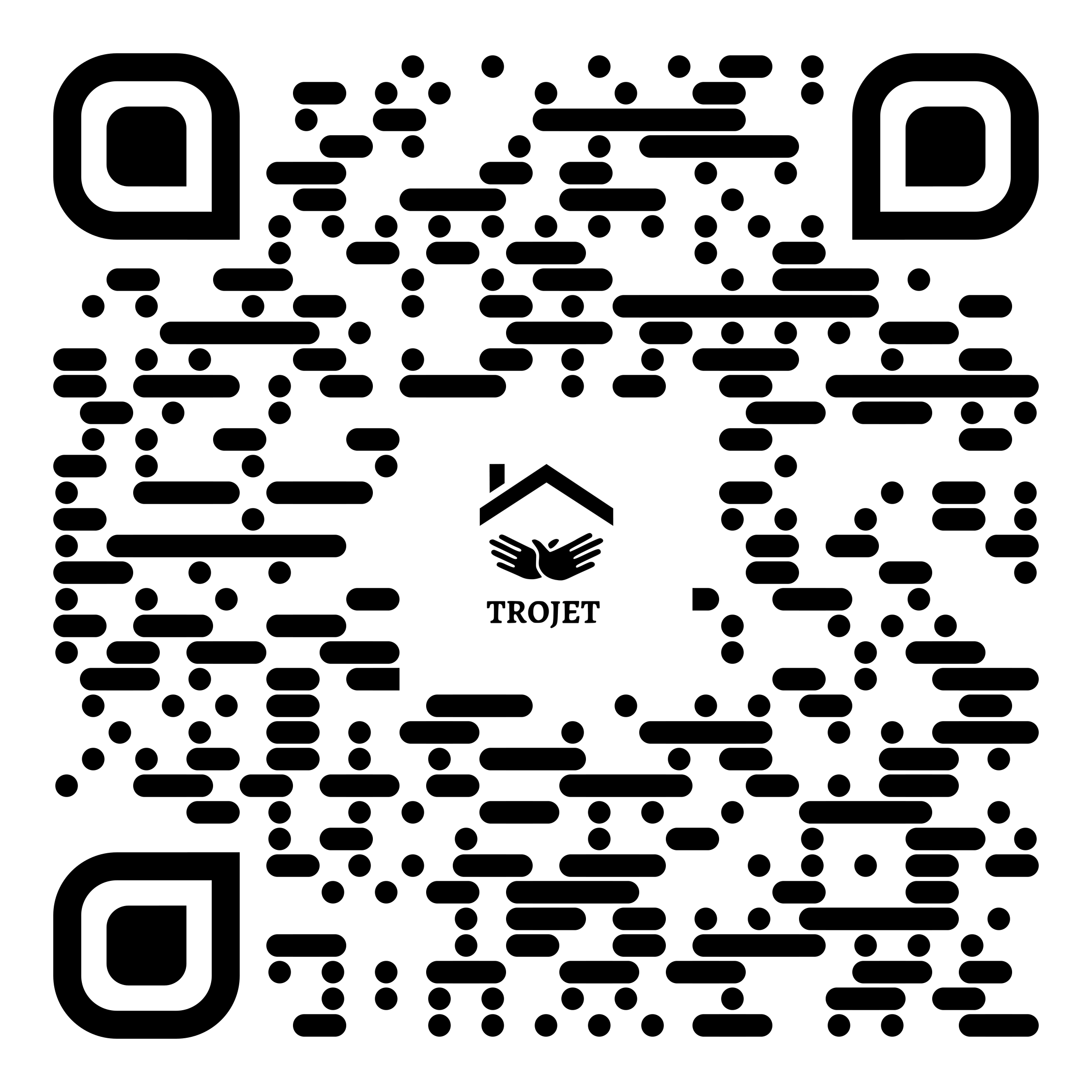 QR code per menune digjitale te Trojet
